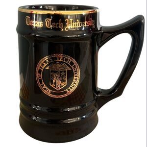Texas Tech University RARE Vintage Mug Stein WC BUNTING Co.
